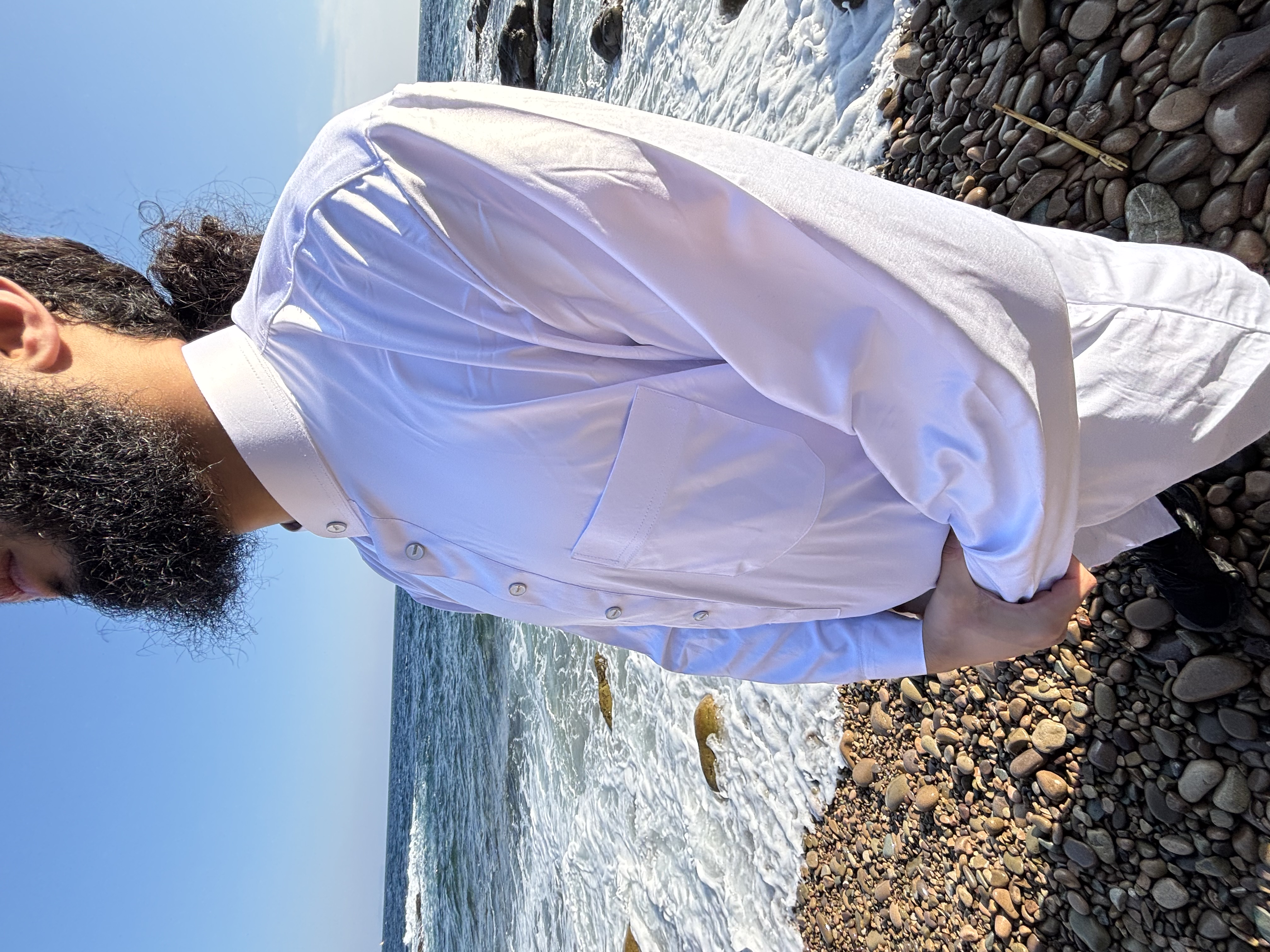 Qamis Al-Madina Blanc