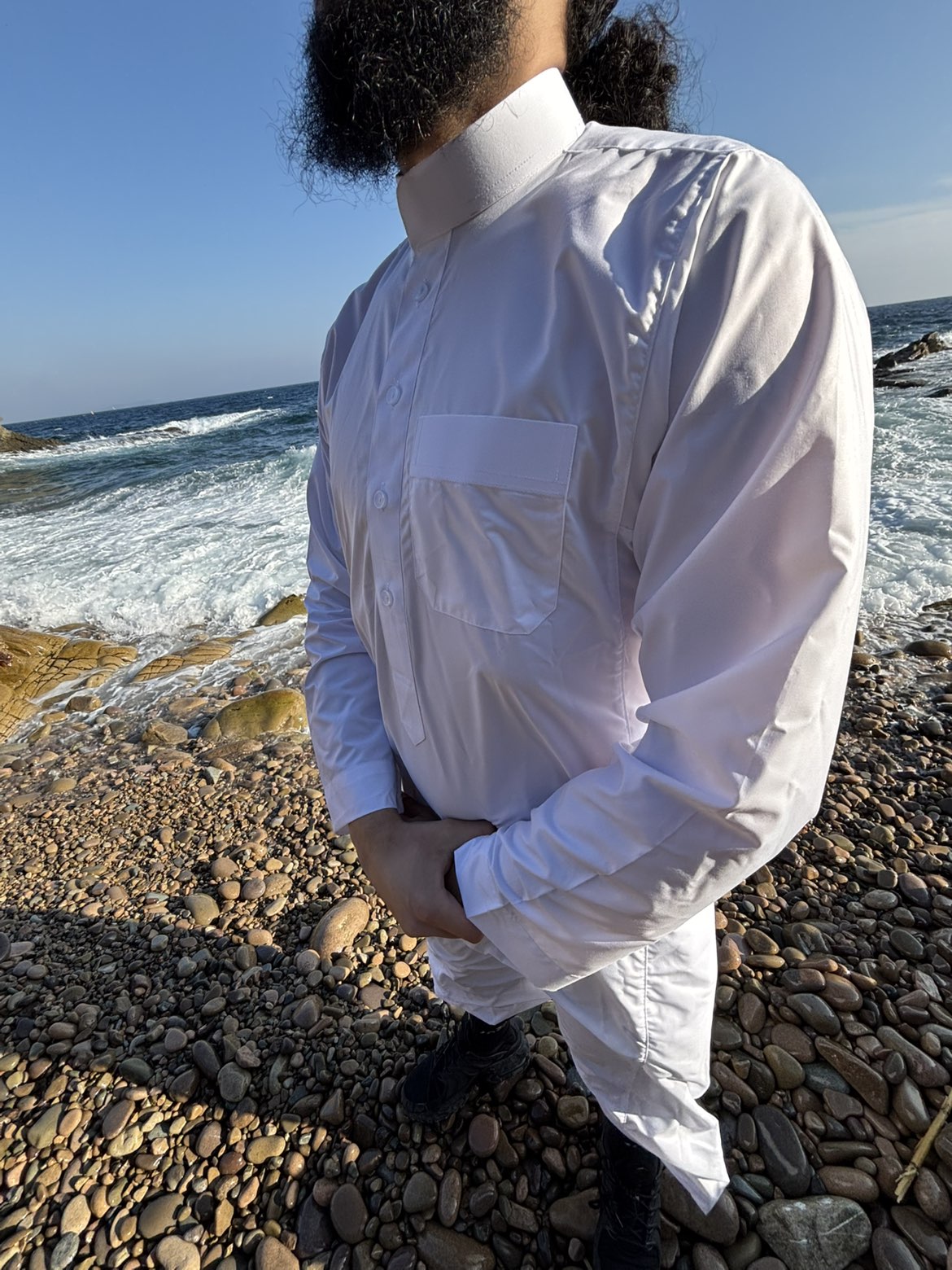 Qamis Al-Aseel Blanc