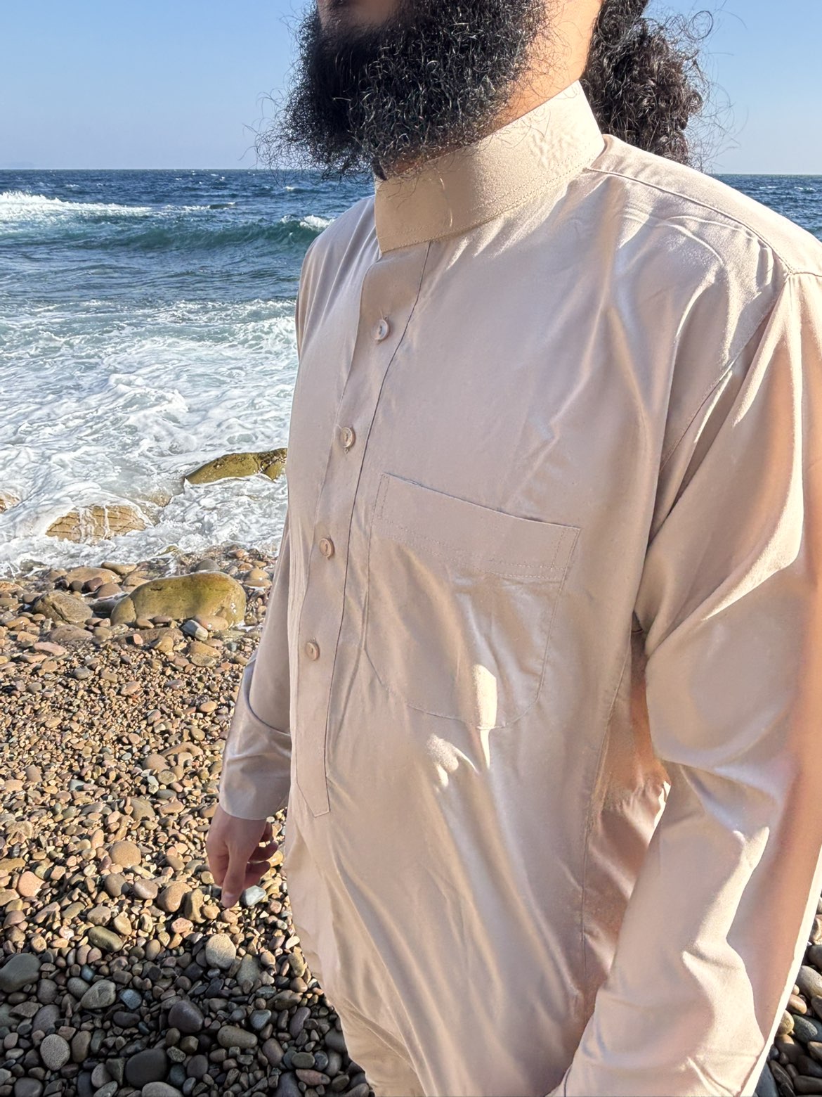 Qamis Al-Aseel Beige Sable