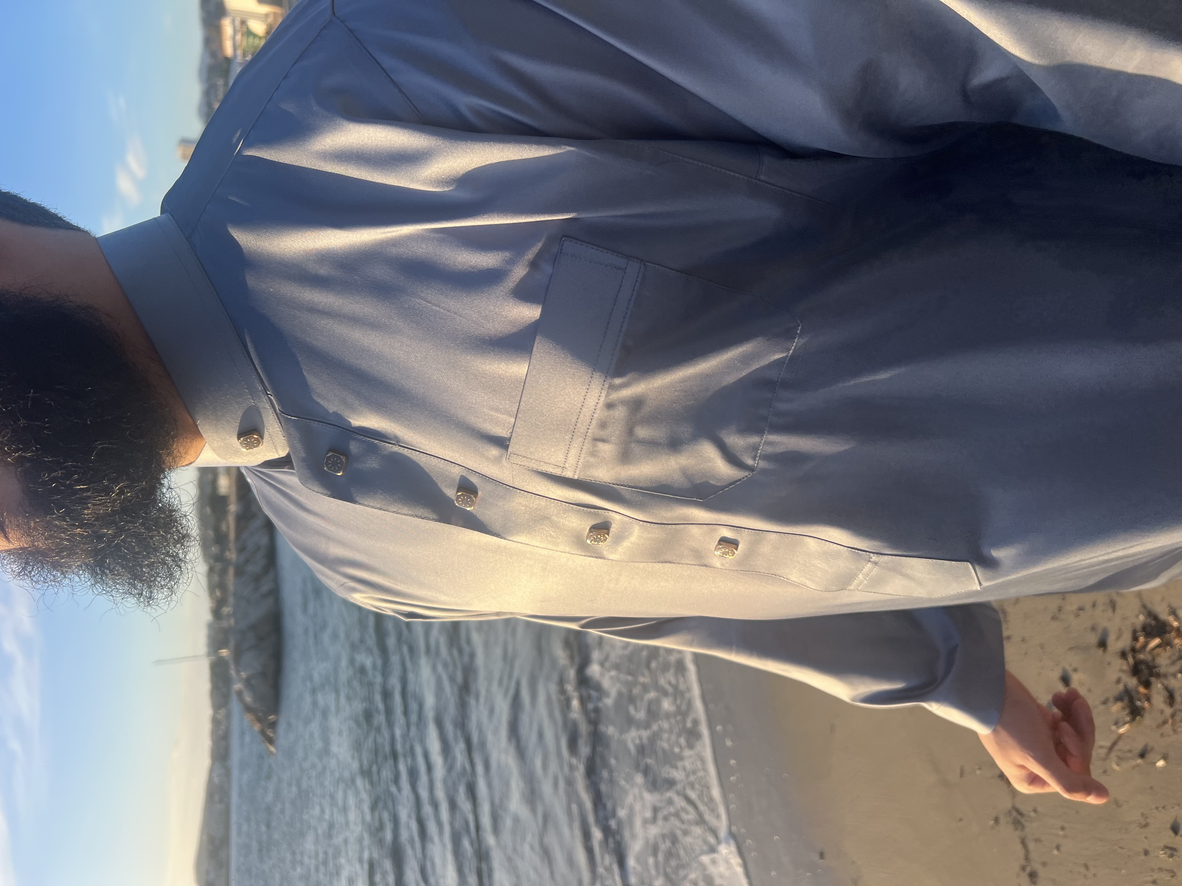 Qamis Al-Madina Bleu Clair